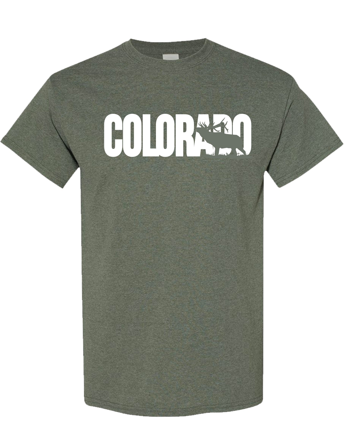 Big Letters Elk Tee