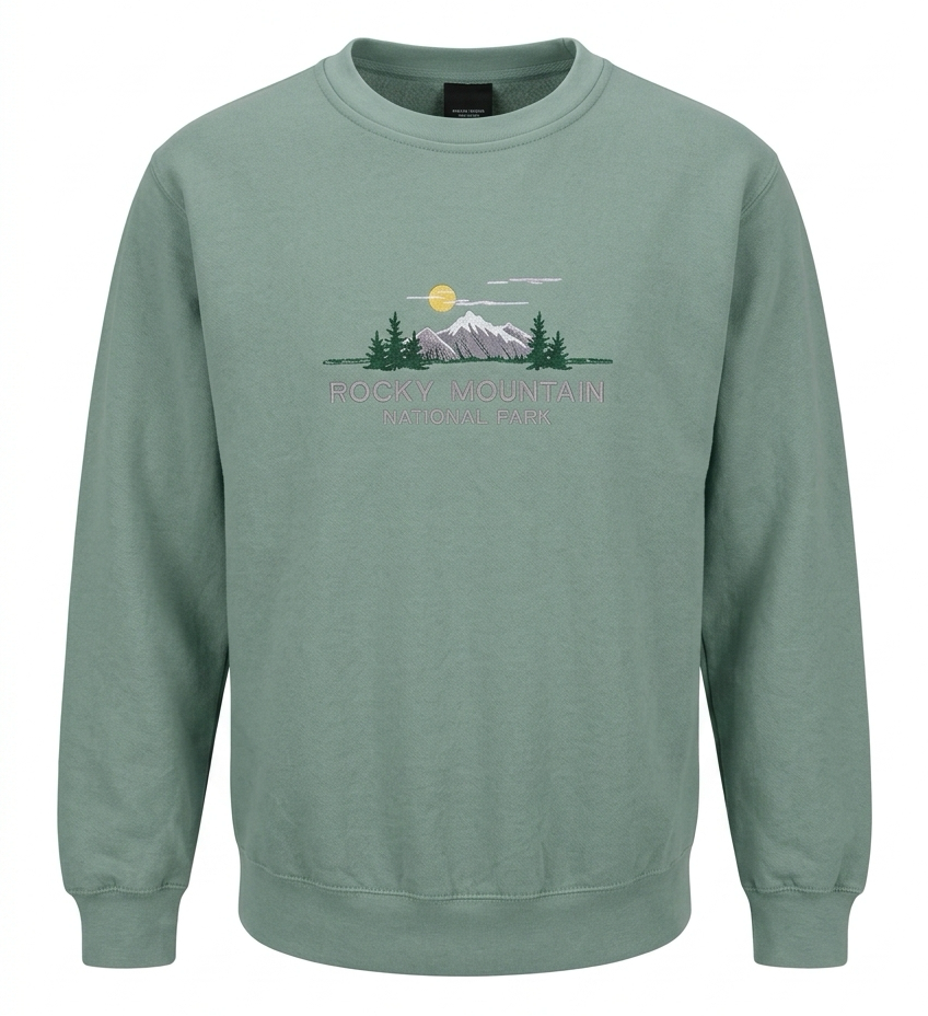 Blue Ridge Emb. Crewneck