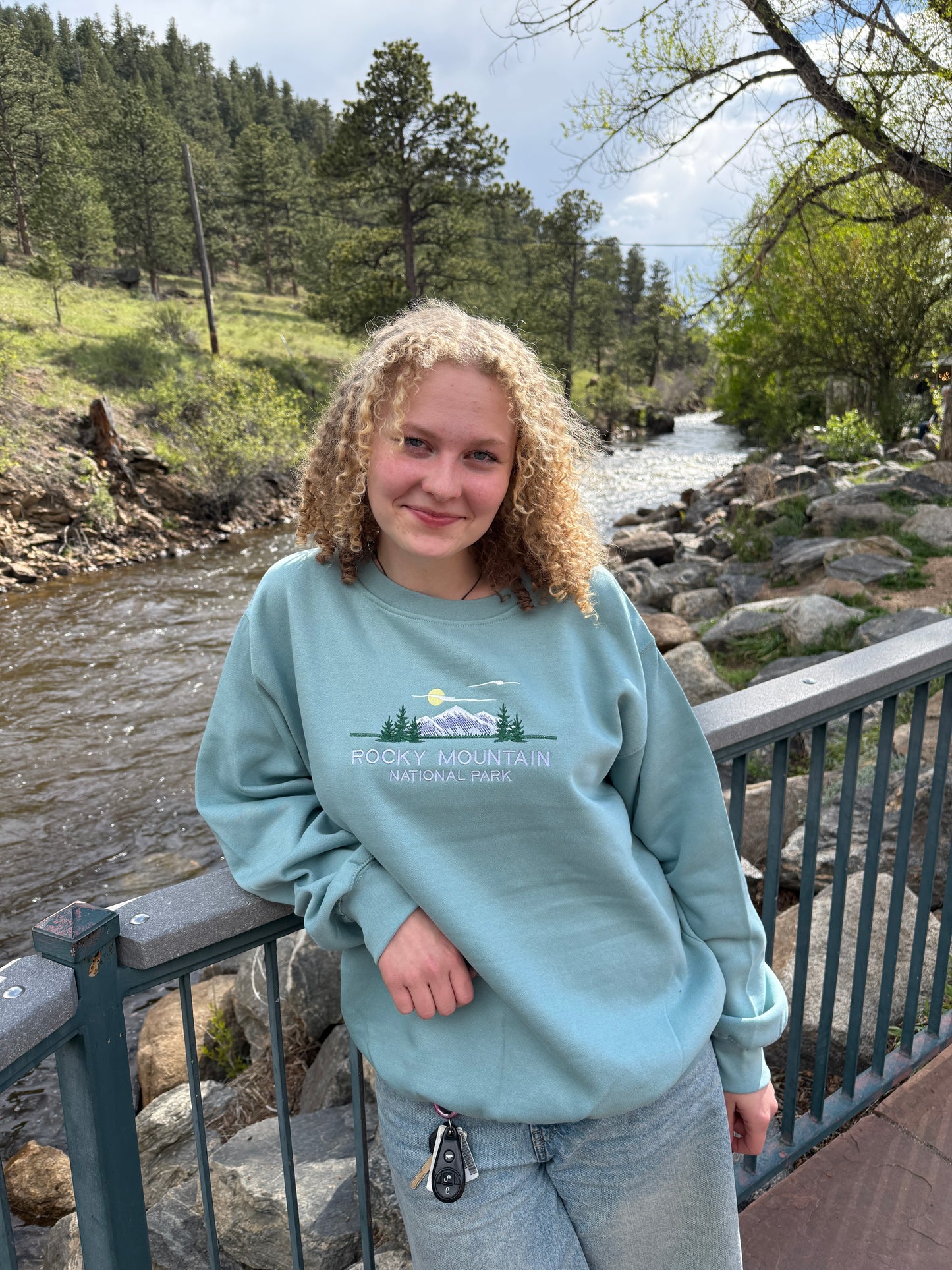 Blue Ridge Emb. Crewneck