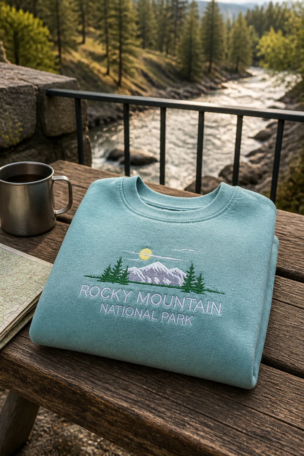 Blue Ridge Emb. Crewneck