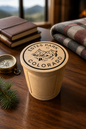 Candle - Wooden Lid