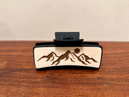 Hair Clip - Mountains