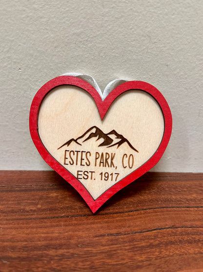 Ornament - Wood Heart