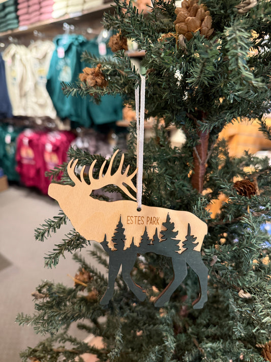 Ornament - Elk Estes Park