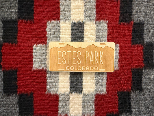 Magnet - Estes Park License Plate