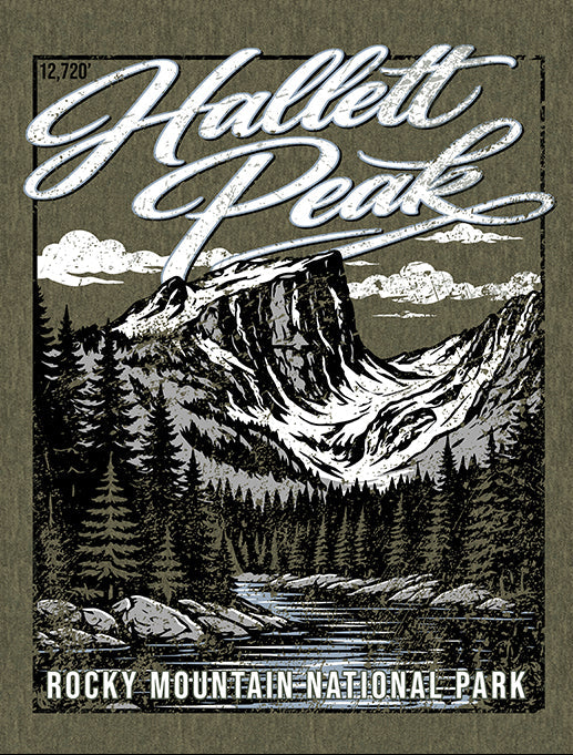 Hallett Peak Tee