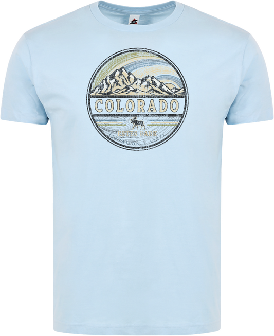 Spinning Round Moose Tee