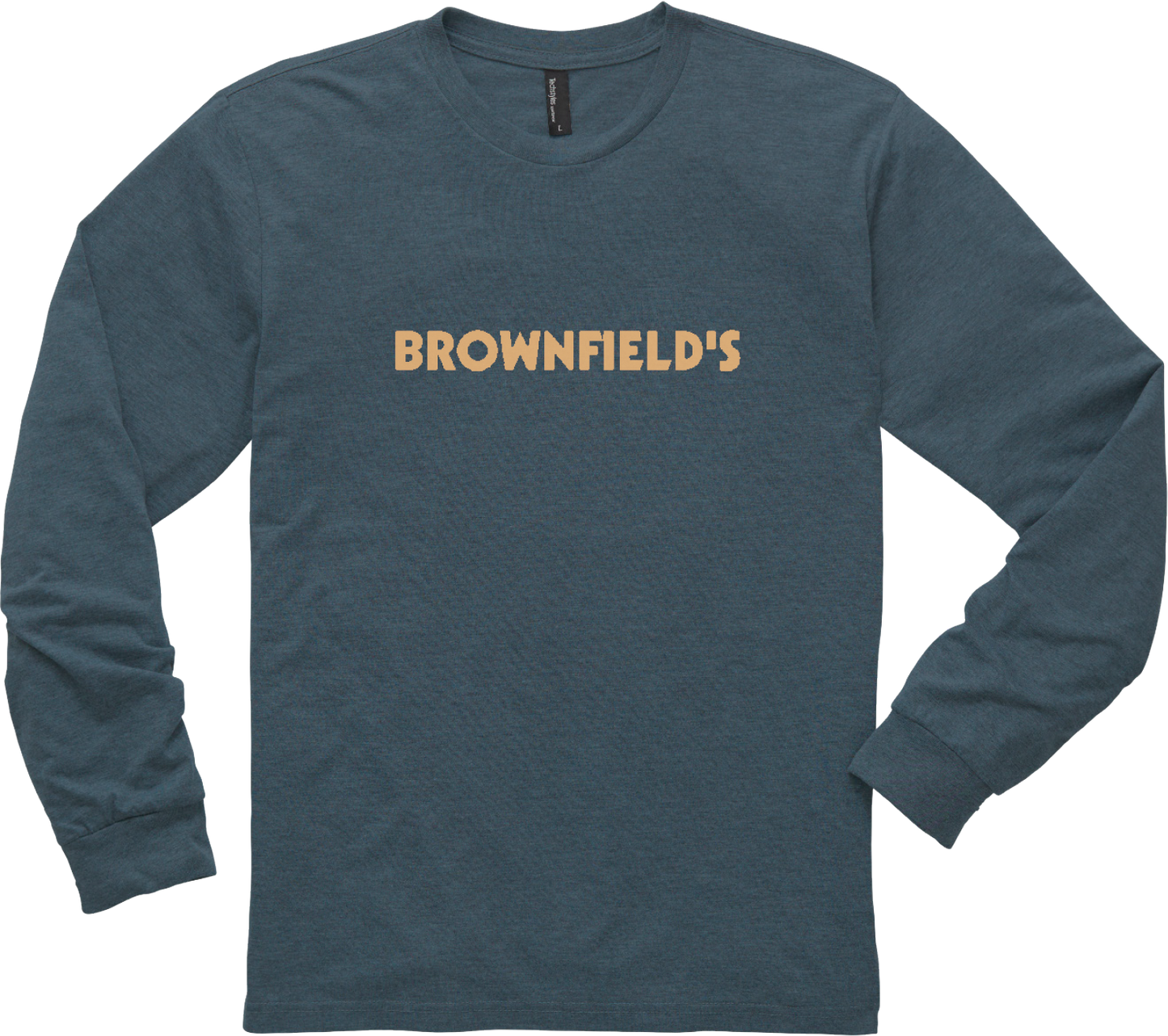 Brownfield's 70th Anniversary L/S Tee - Indigo