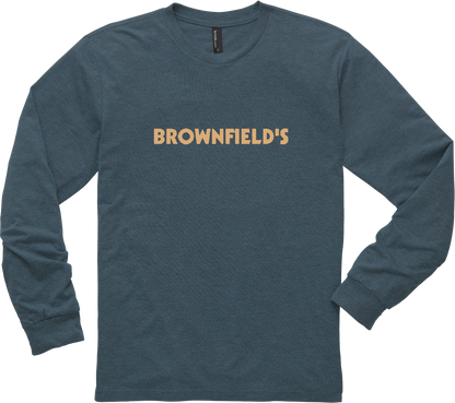 Brownfield's 70th Anniversary L/S Tee - Indigo