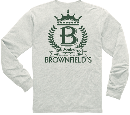 Brownfield's 70th Anniversary L/S Tee - Oatmeal