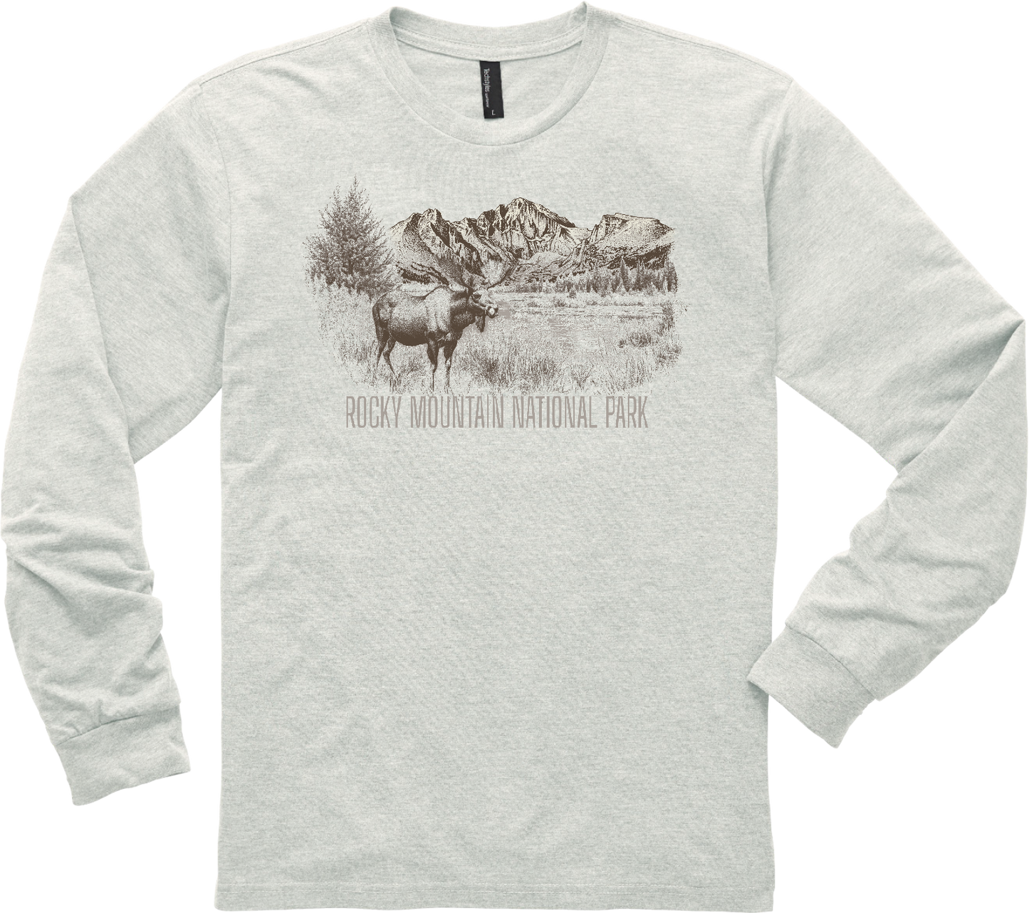 Long Days Moose L/S Tee