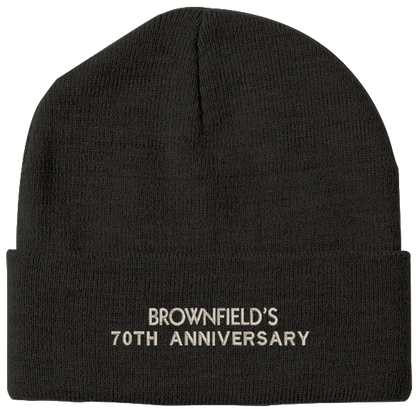 Brownfield's 70th Anniversary Beanie - Black