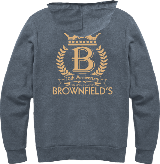 Brownfield's 70th Anniversary Zip Hood