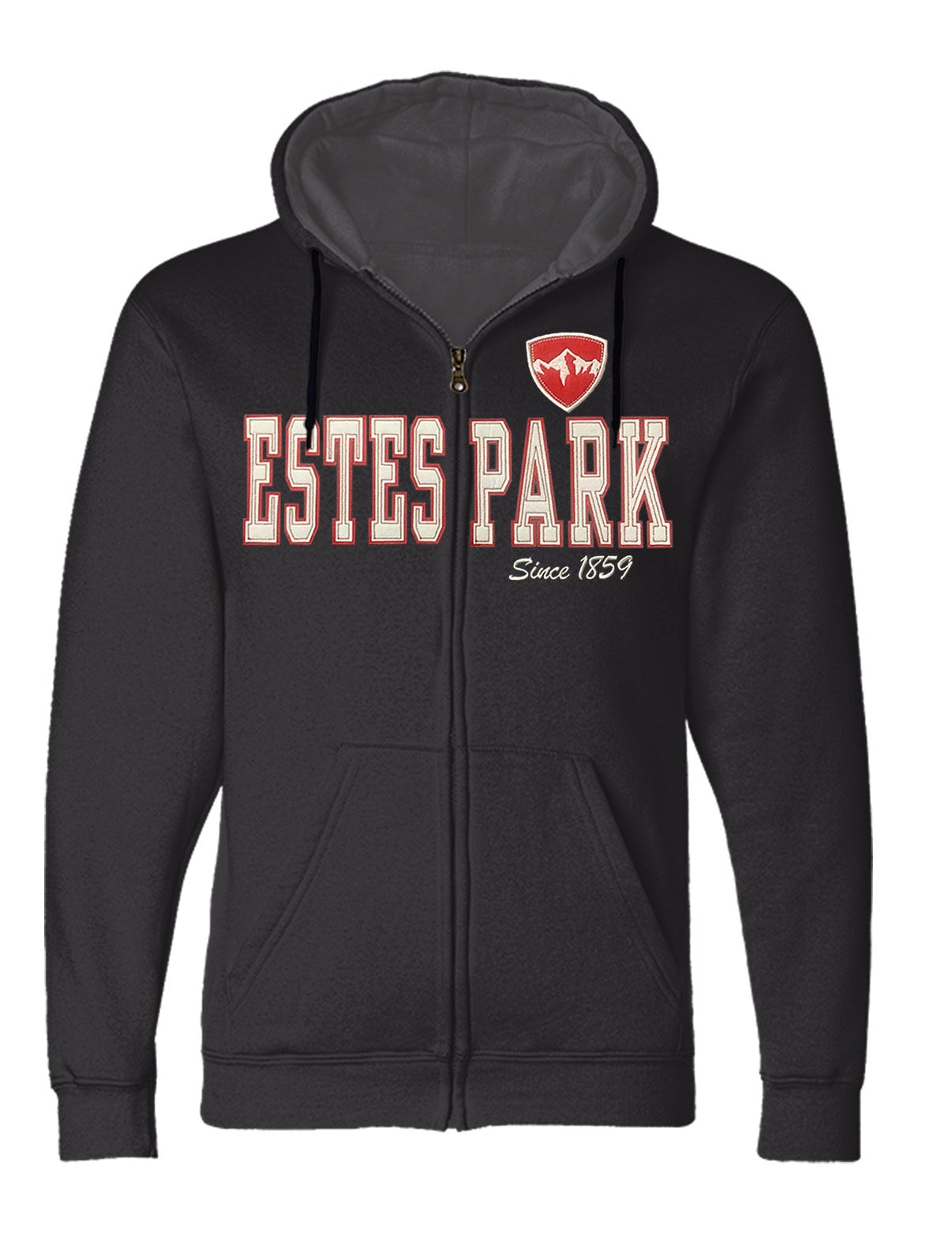 Overdrive Emb. Zip Hood