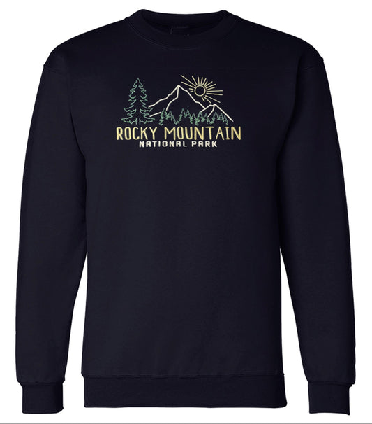 Stormy Emb. Crewneck