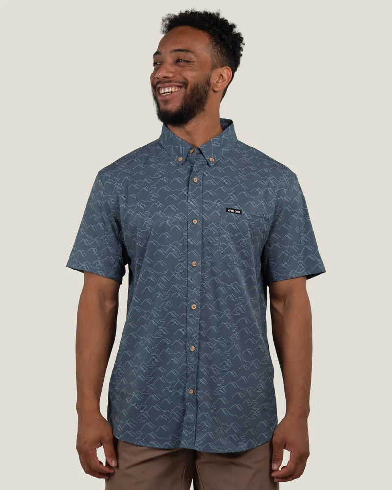 Paths Blue Shirt