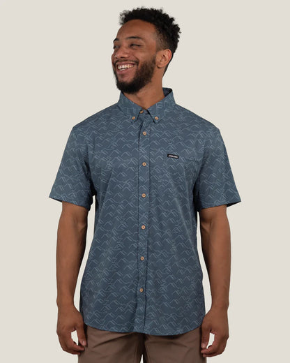 Paths Blue Shirt