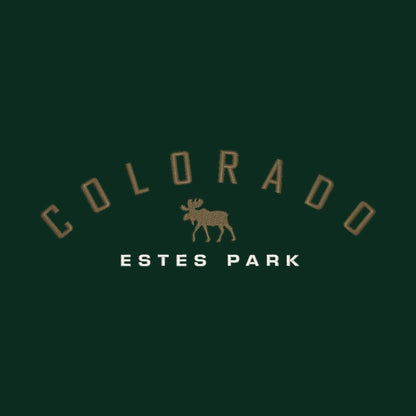 One Again Moose Emb. Crewneck