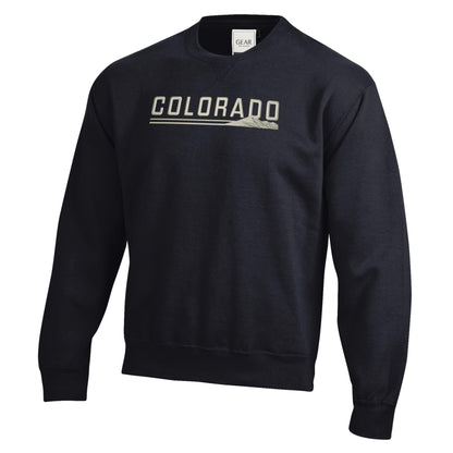 Timeline Emb. Crewneck
