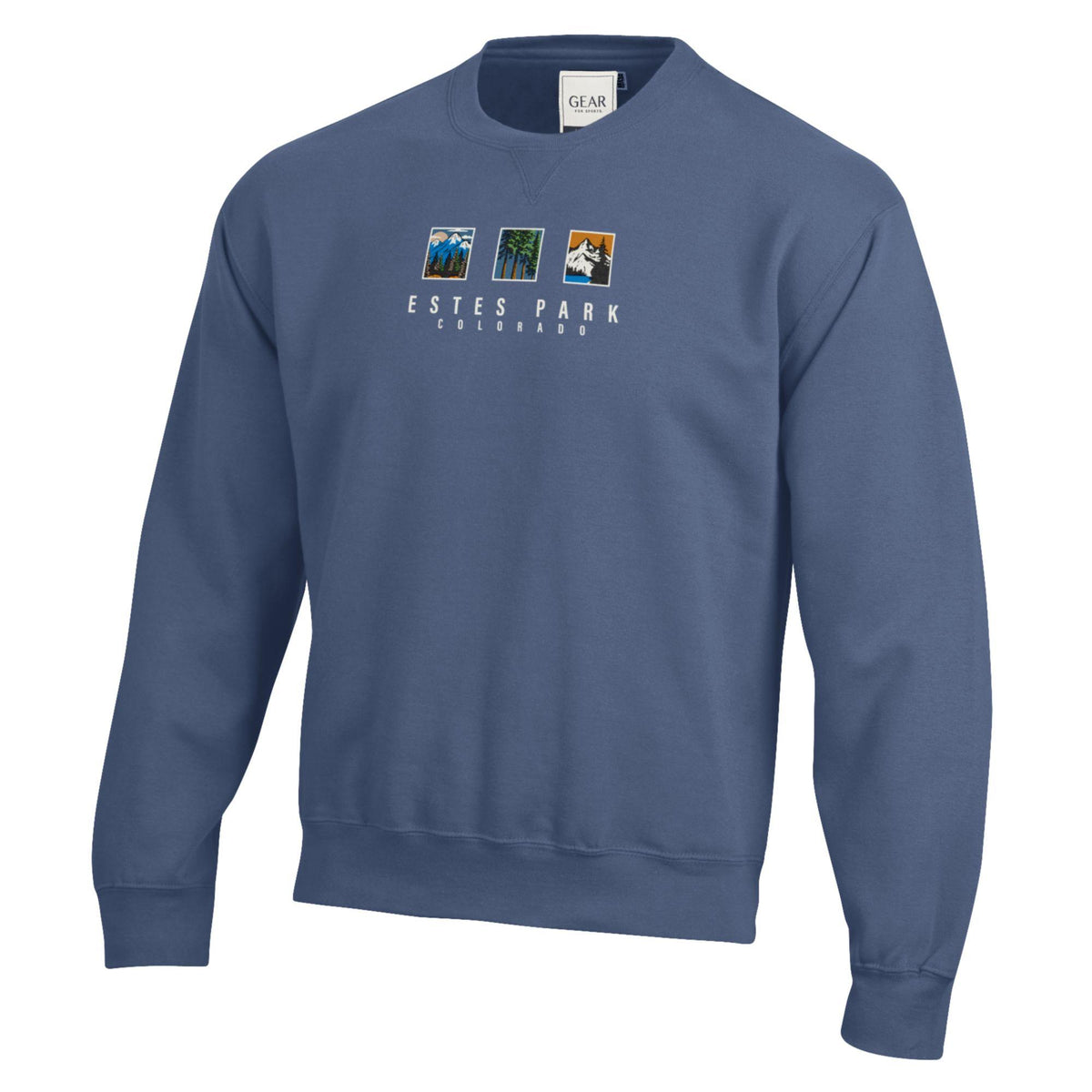 Box Mountain Emb. Crewneck