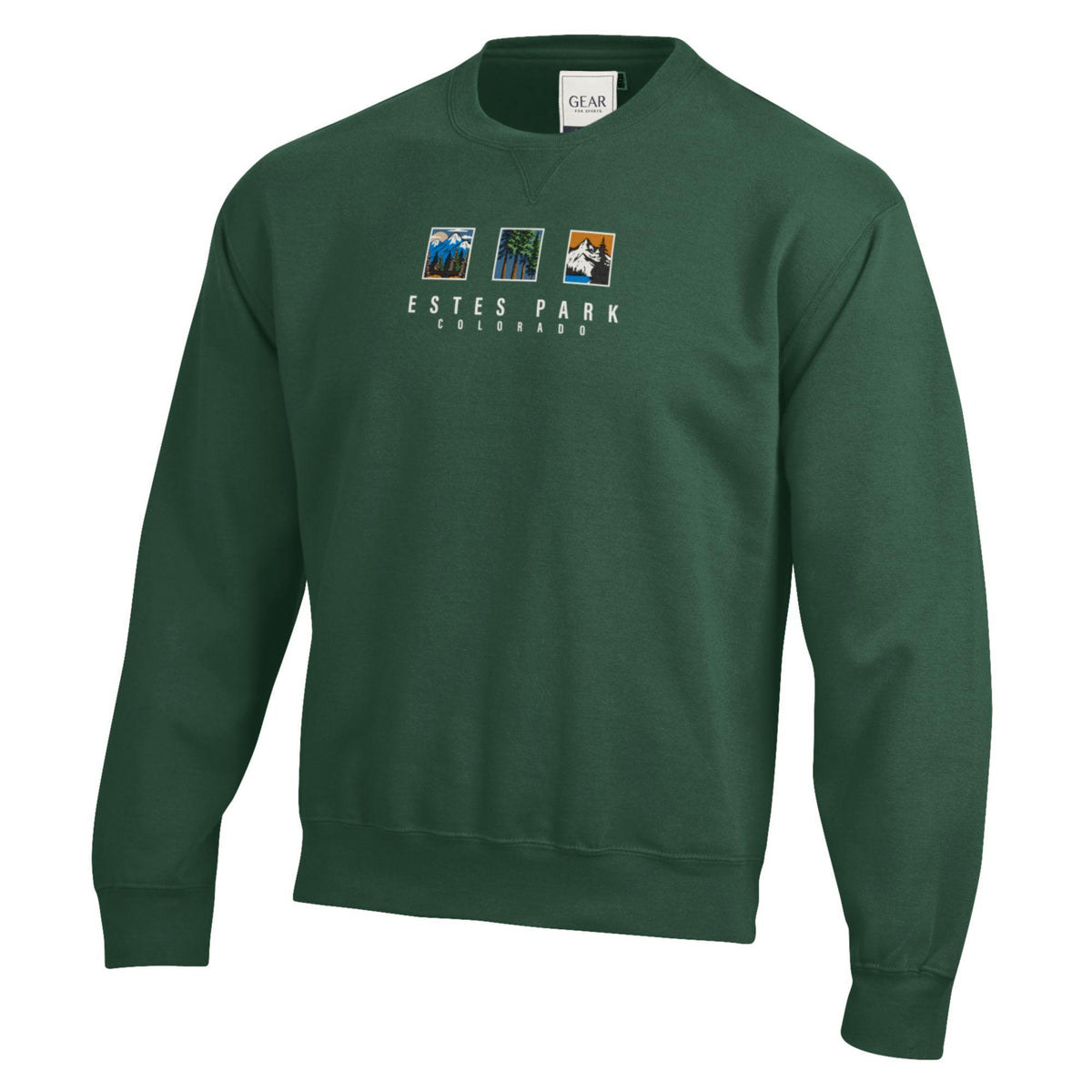 Box Mountain Emb. Crewneck