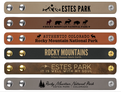 Bracelet Leatherette - Where Heaven Meets Earth